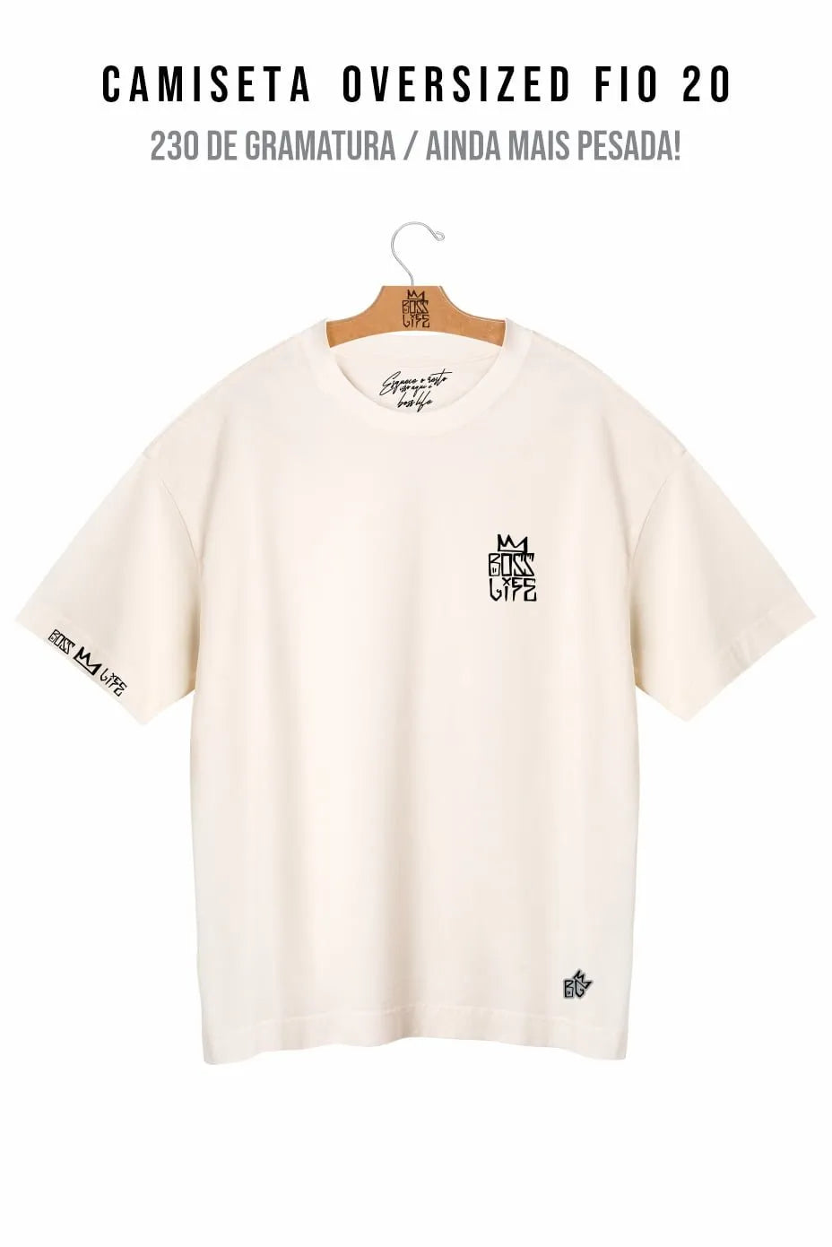 Camiseta Oversized New Crown