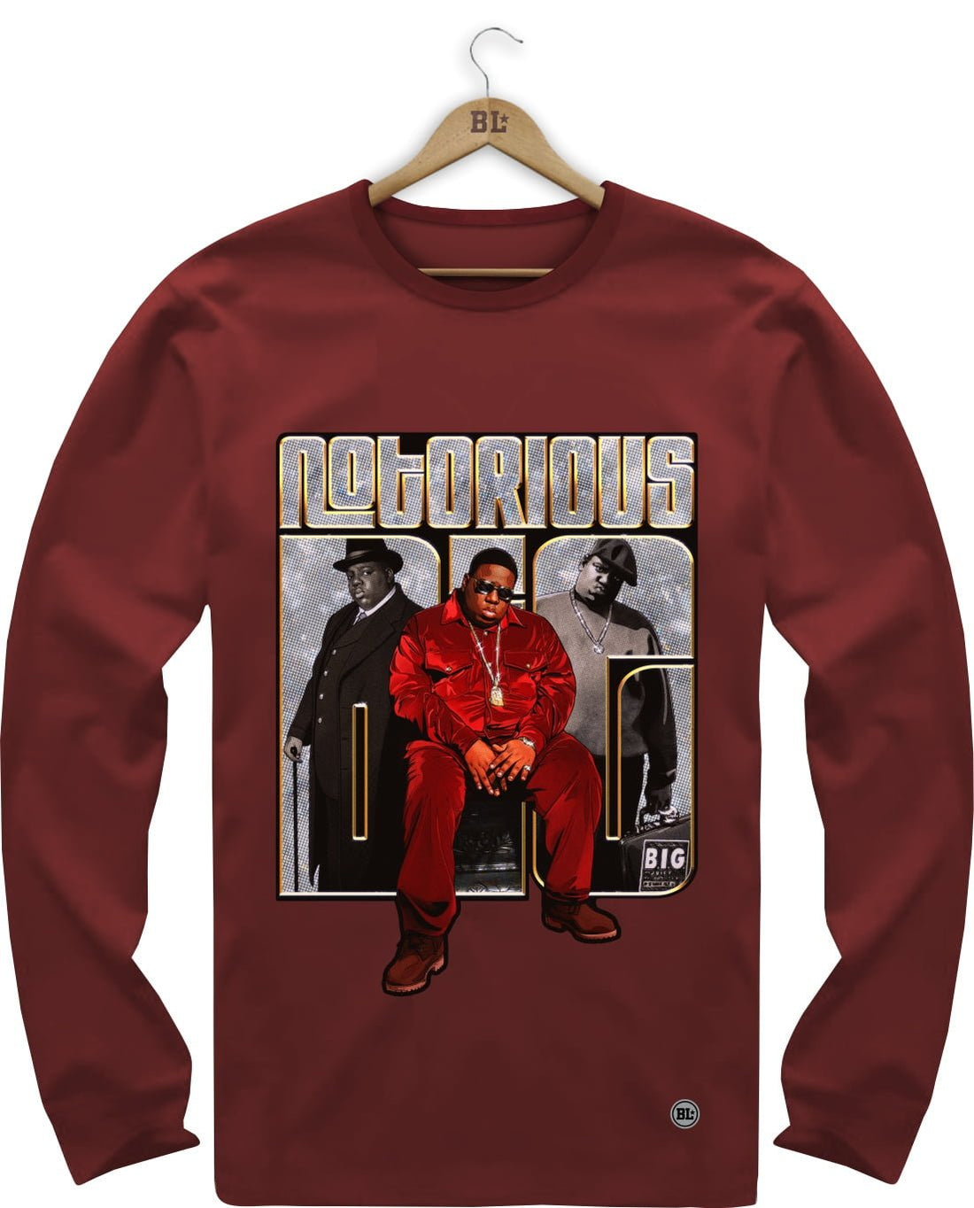 Camiseta Manga Longa Big