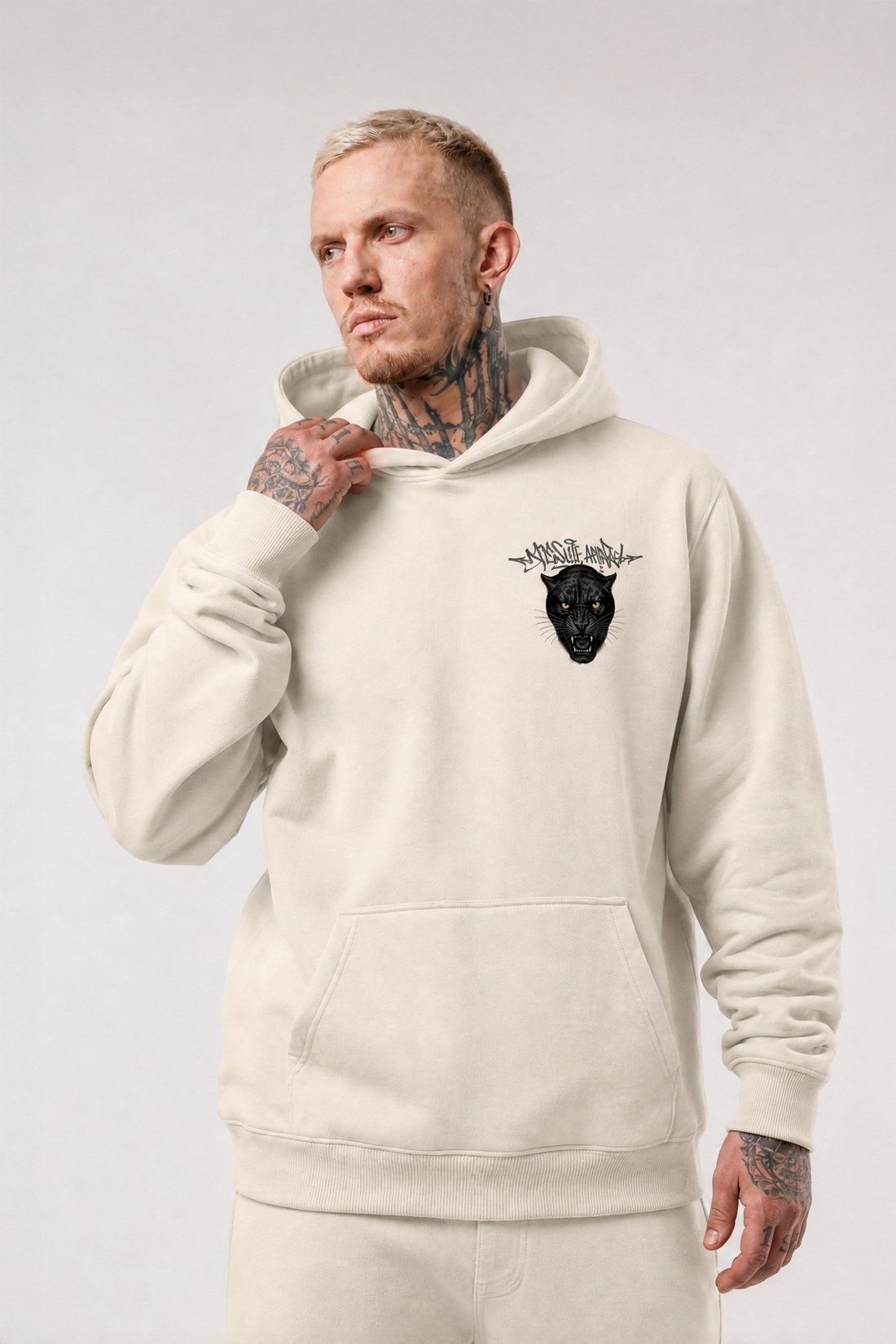 Moletom Pantera Boss Life Preto frente
