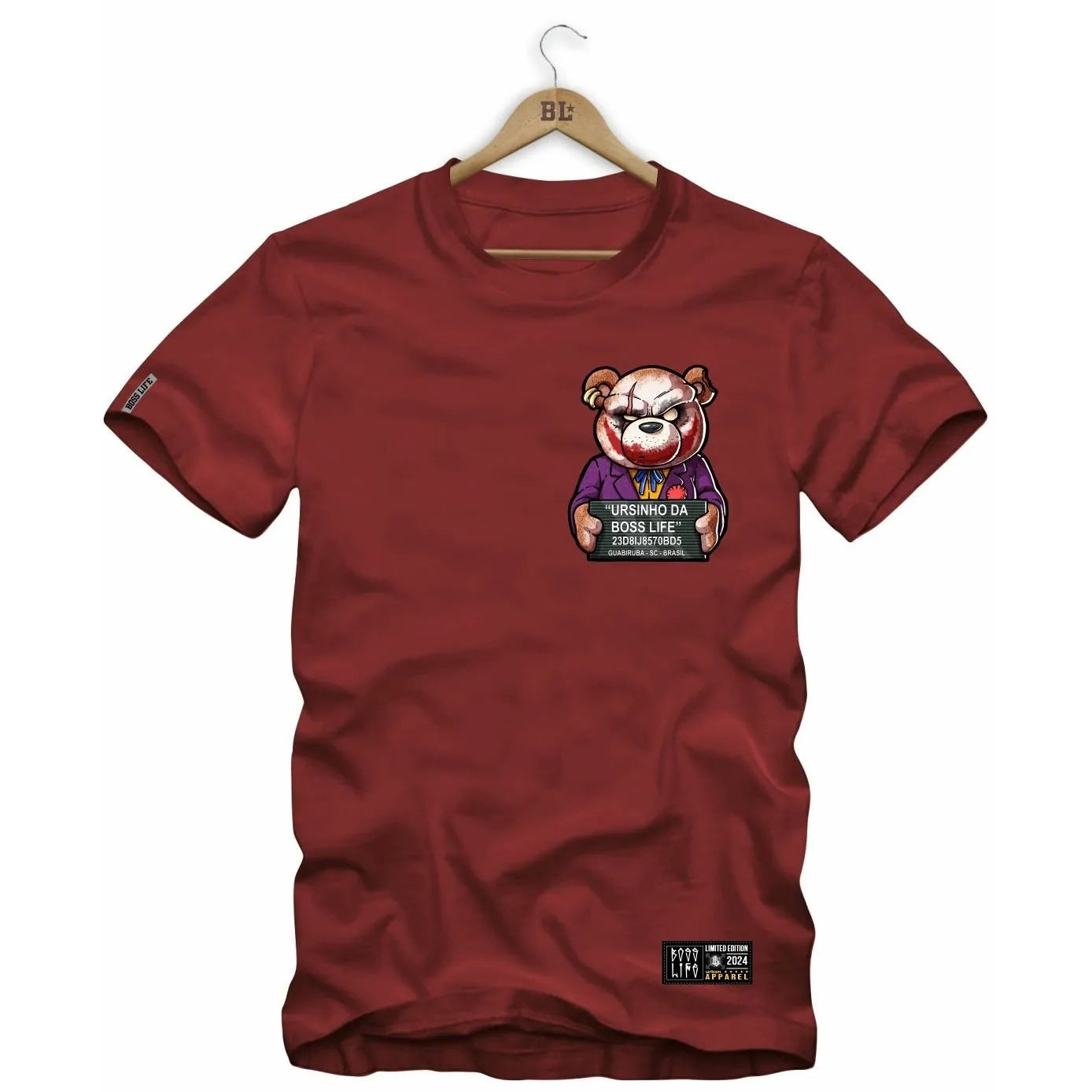 Camiseta Mugshot Bear BL Small