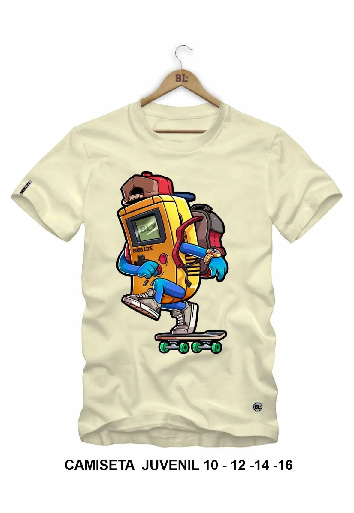 Camiseta Juvenil Skate Roll