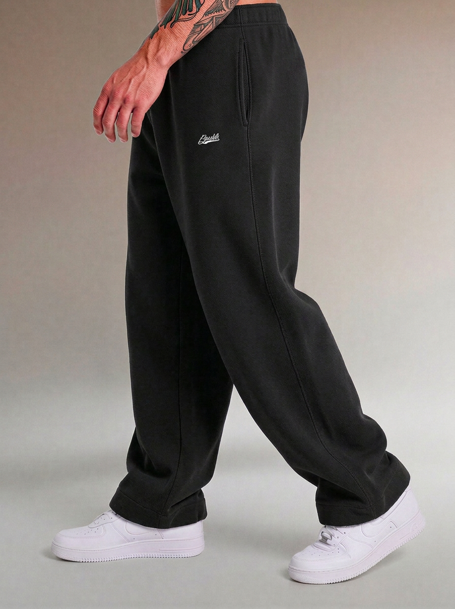 Calça Moletom Boss Life Preto lateral
