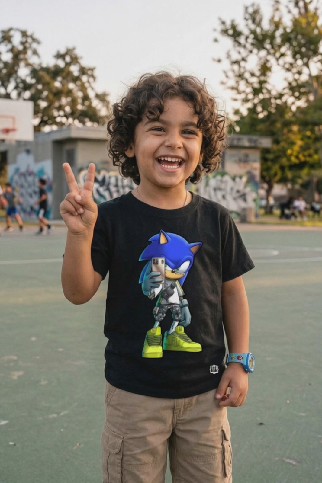 Camiseta Infantil Speed Selfie Boss Life - vídeo