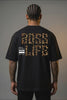 Vídeo da Camiseta Oversized Leopard Urban Boss Life em movimento