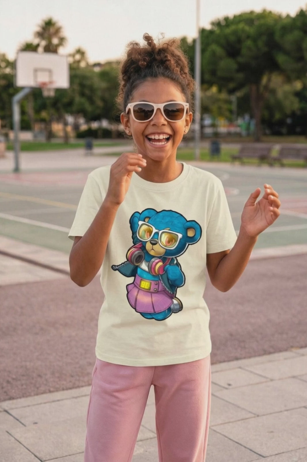 Camiseta Infantil DJ Bear Boss Life - vídeo