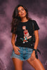 Camiseta baby look Olivia Boss Life em vídeo na modelo