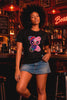 Camiseta baby look Urso 1 Boss Life em vídeo na modelo