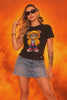 Camiseta baby look Ursinha Boss Life em vídeo na modelo