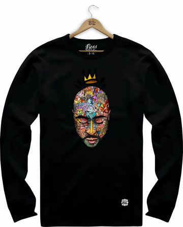 Camiseta Manga Longa 2Pac