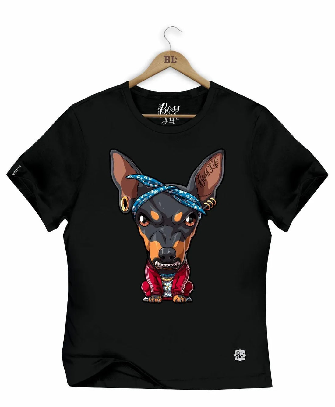 Camiseta Baby Look Pinscher Boss