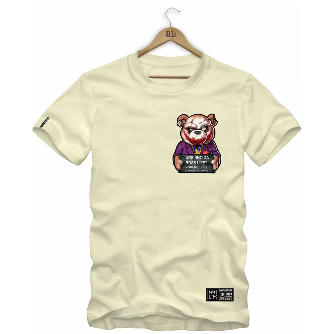 Camiseta Mugshot Bear BL Small