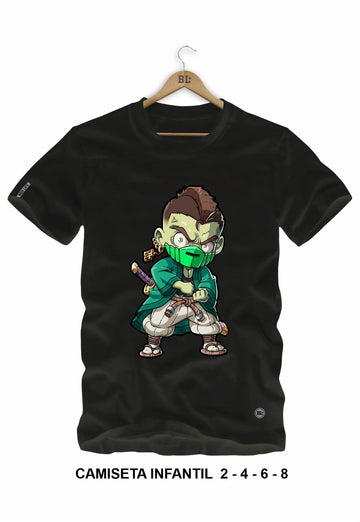 Camiseta Infantil Green Ninja 