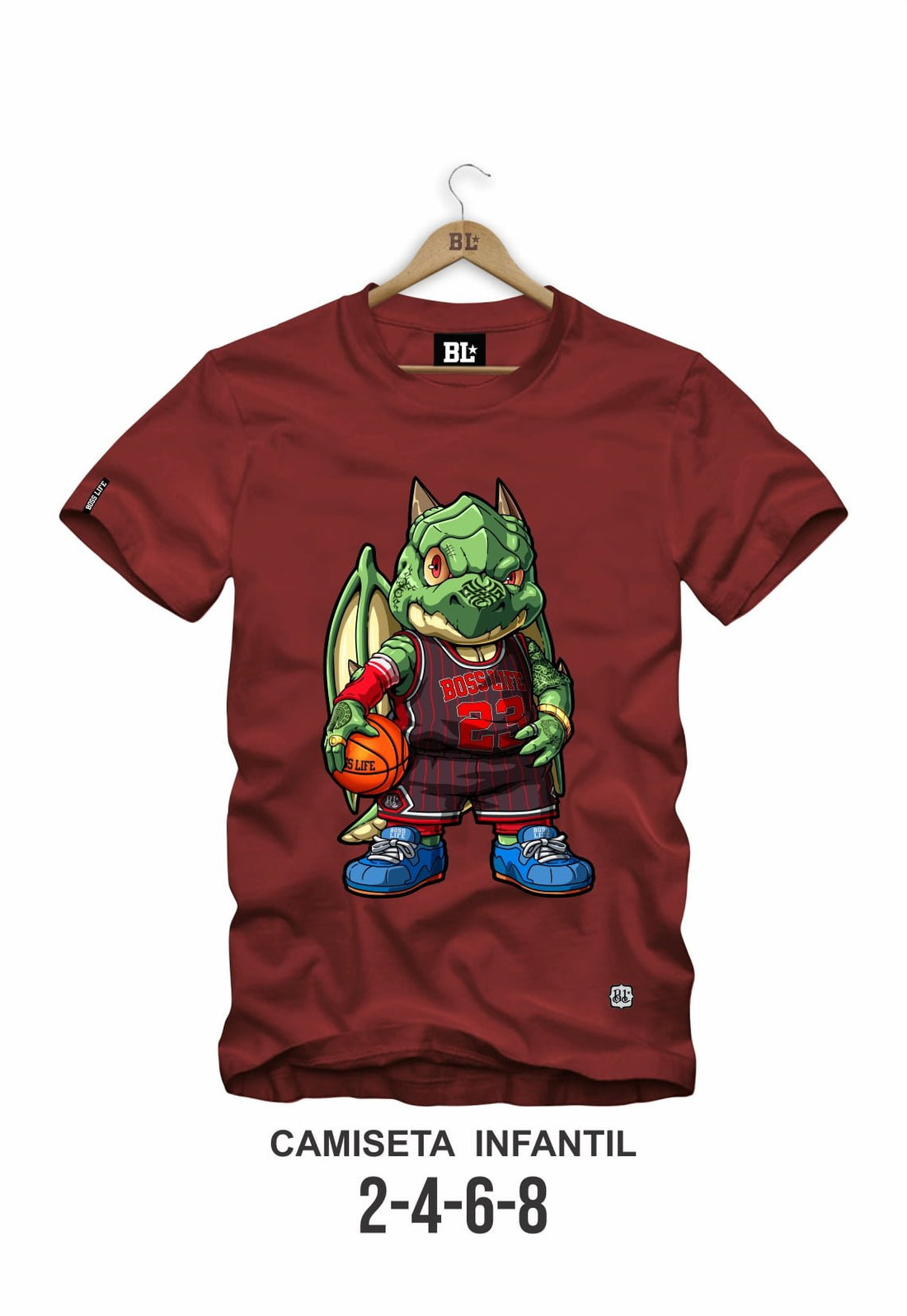 Camiseta Infantil Monster 3