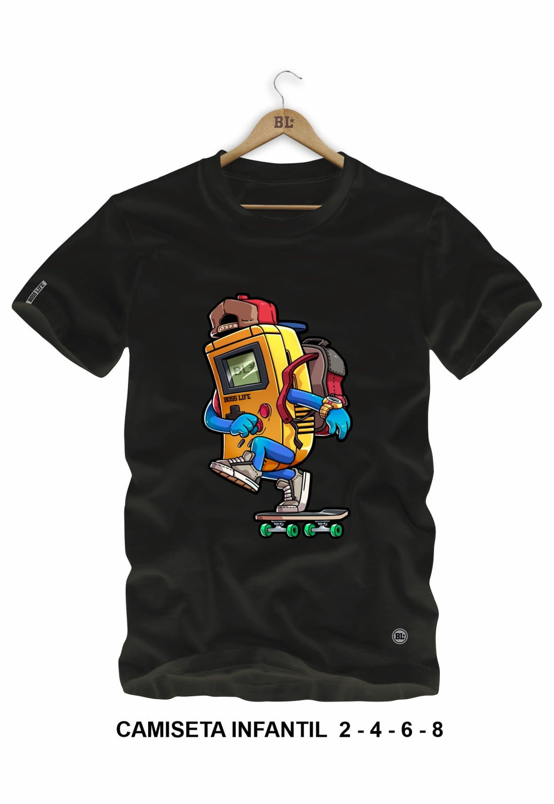 Camiseta Infantil Skate Roll