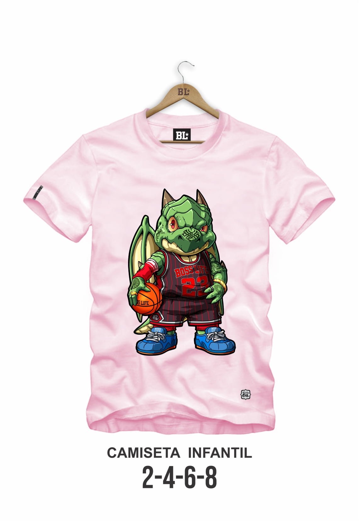 Camiseta Infantil Monster 3