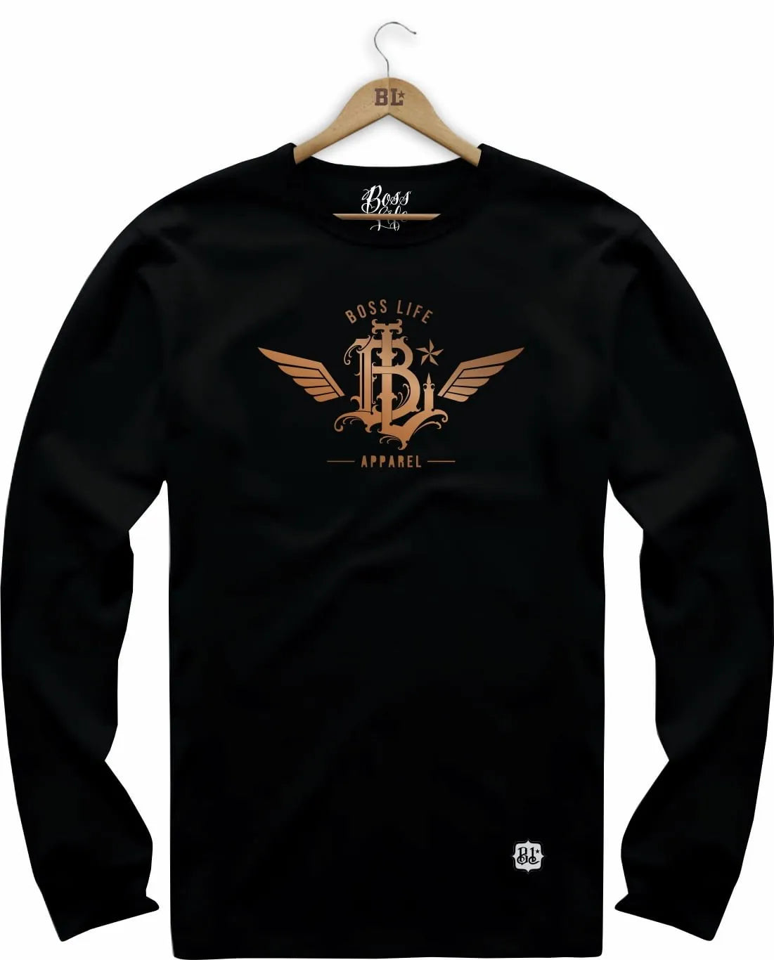 CAMISETA MANGA LONGA WINGS BRONZE