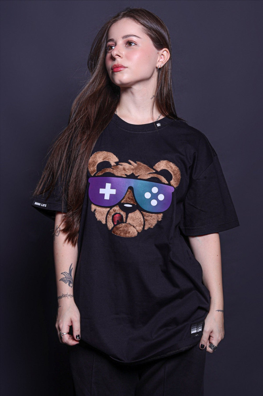 Camiseta Touch Bear Bl Sunglass