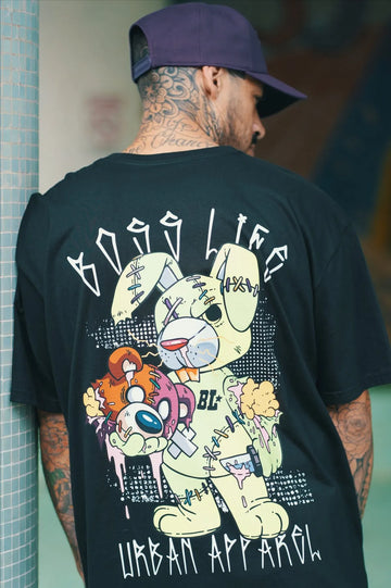 Camiseta Bl Dark Shine Bad Rabbit