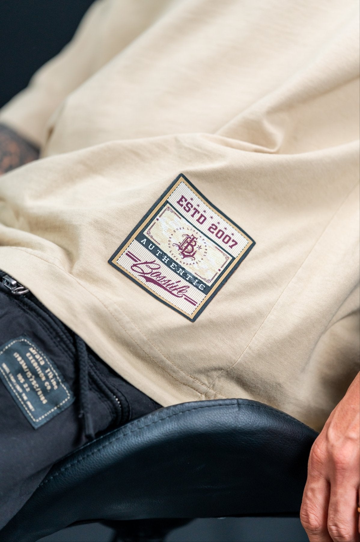 Camiseta Oversized The Boss Frente e Costas