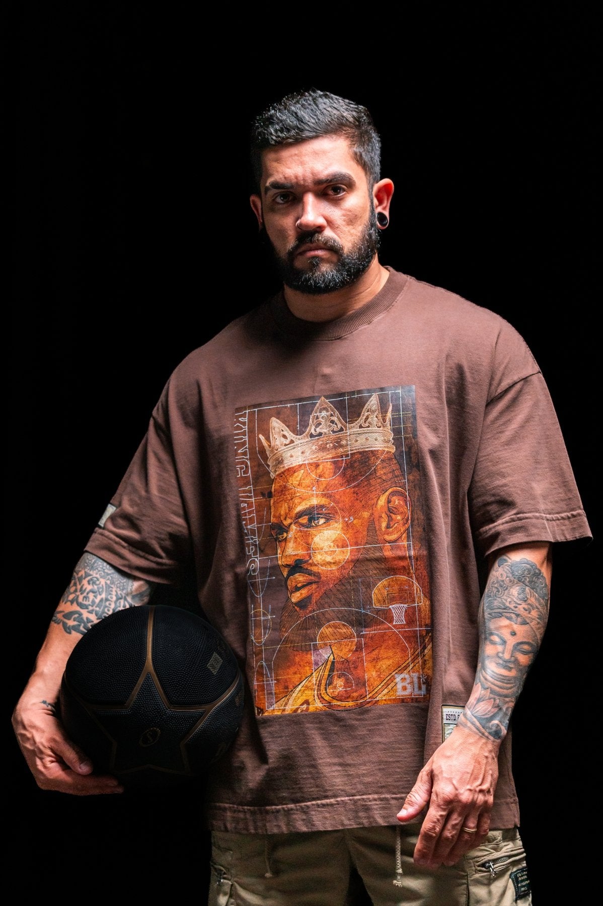 Camiseta Oversized King Basket 3