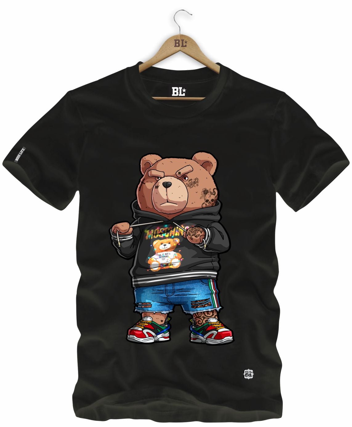 Camiseta Bear Streetwear