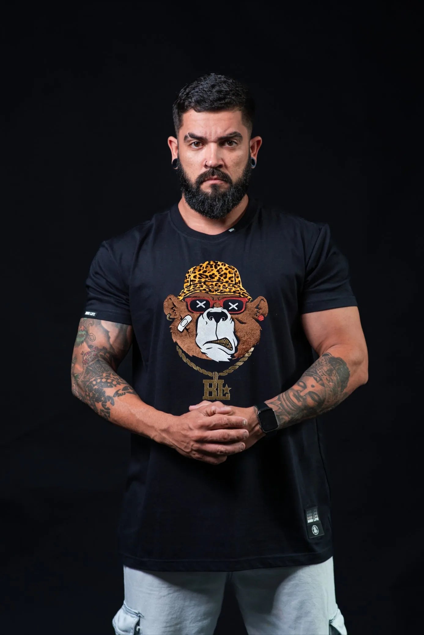 Camiseta Touch Bear Bl Style