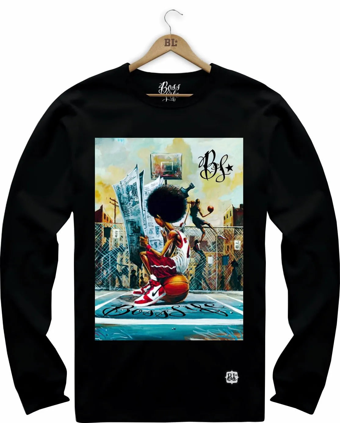 Camiseta Manga Longa Basket