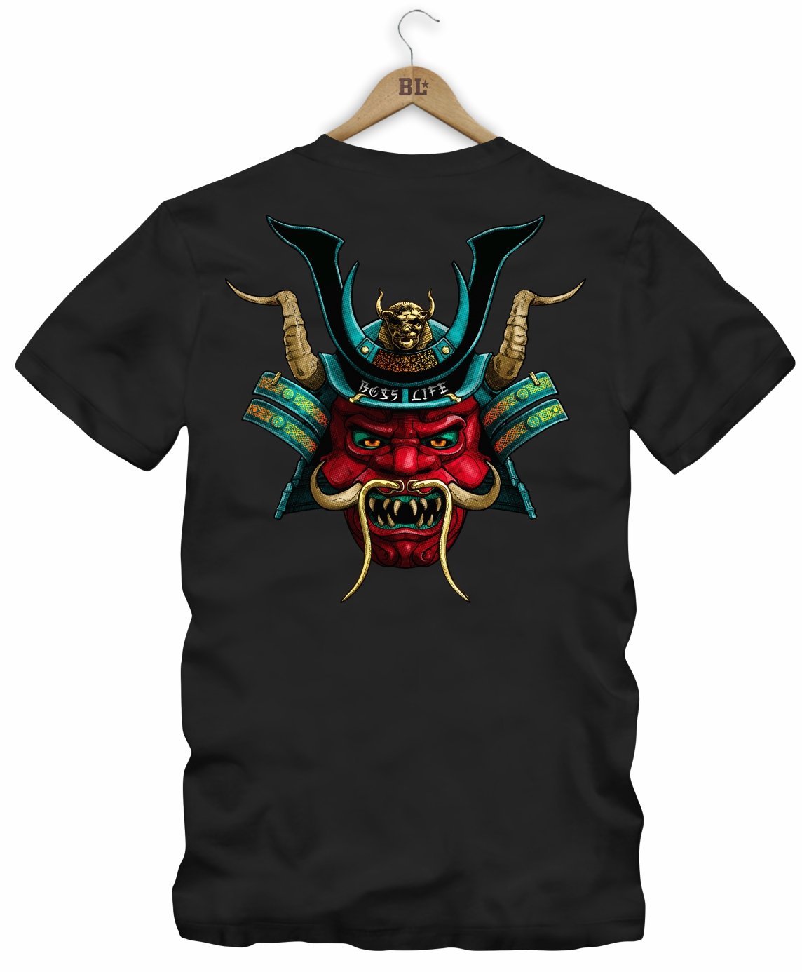 Camiseta Samurai Frente e Costas