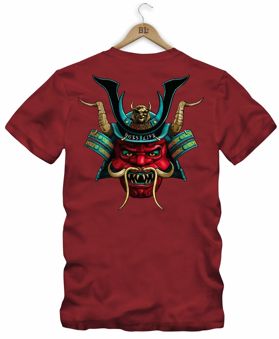 Camiseta Samurai Frente e Costas
