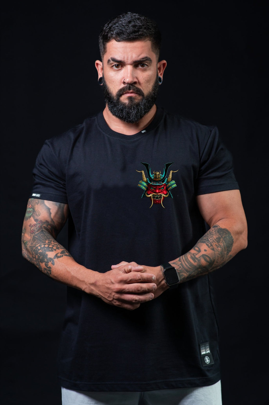Camiseta Samurai Frente e Costas