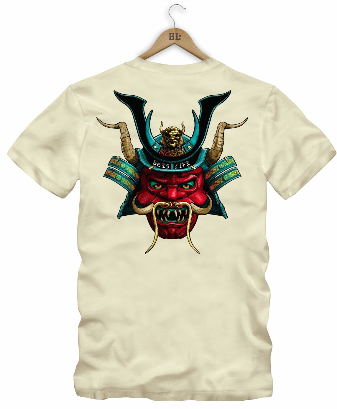 Camiseta Samurai Frente e Costas