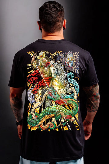 Camiseta São Jorge Bl Faith Frente e Costas
