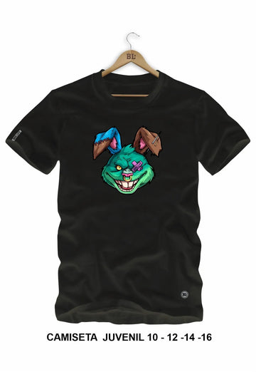 Camiseta Juvenil Bad Rabbit 