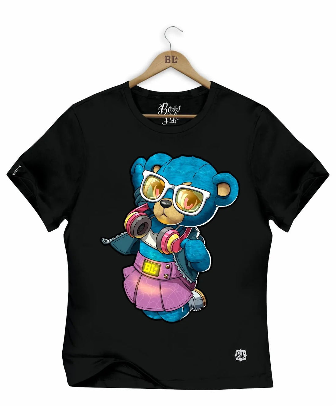 Camiseta Baby Look Blue Bear