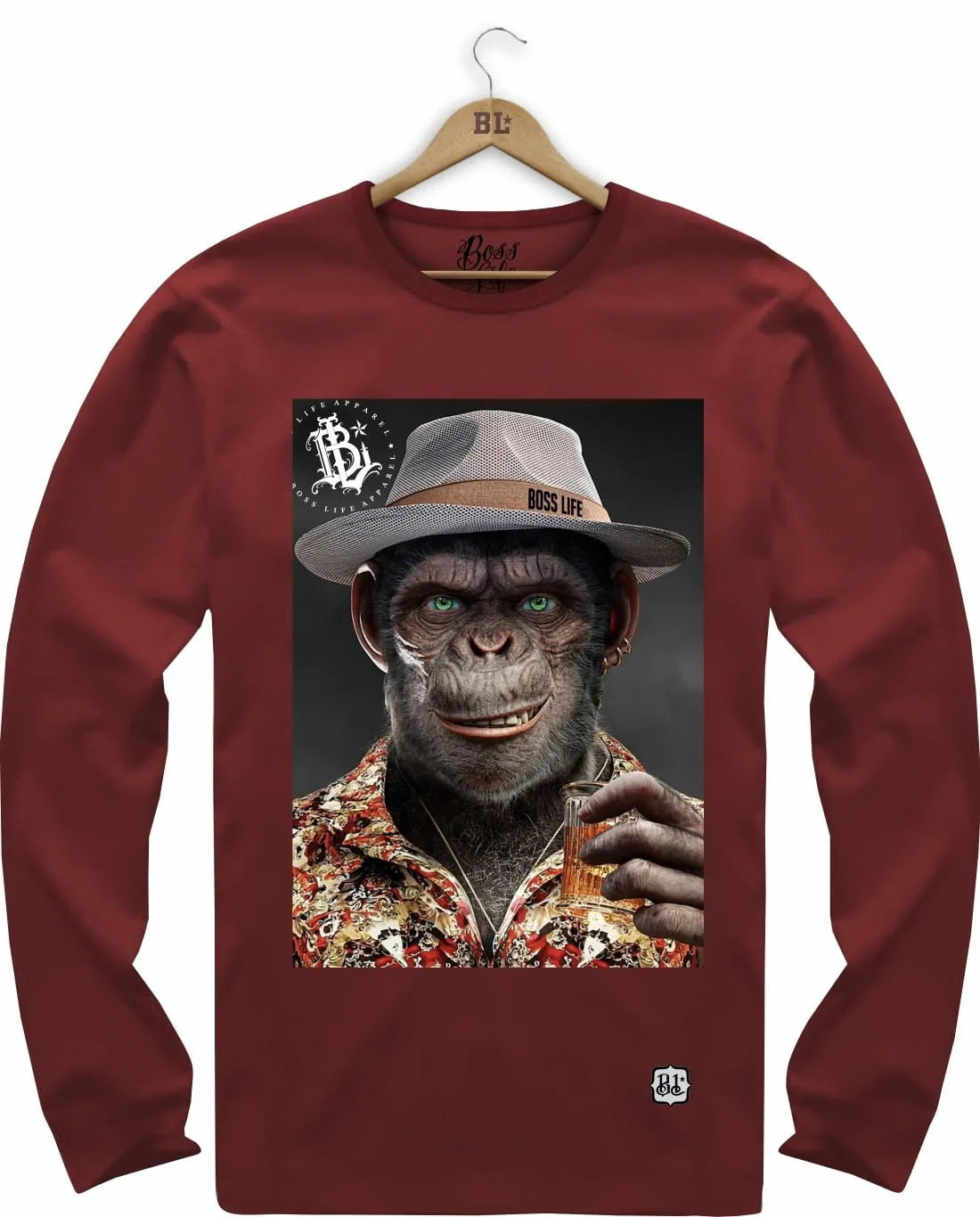 CAMISETA MANGA LONGA MONKEY 2
