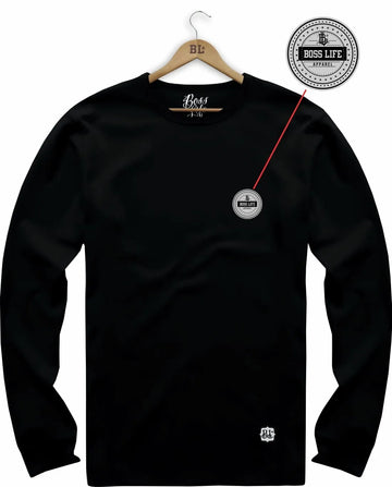 Camiseta Manga Longa Brasão Apparel