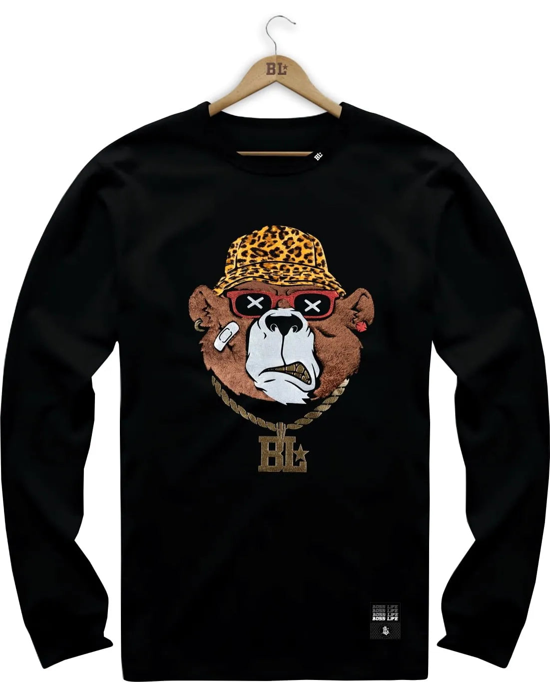 Camiseta Manga Longa Bear BL Style