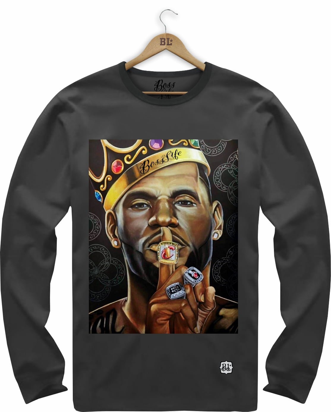 Camiseta Manga Longa King Basket