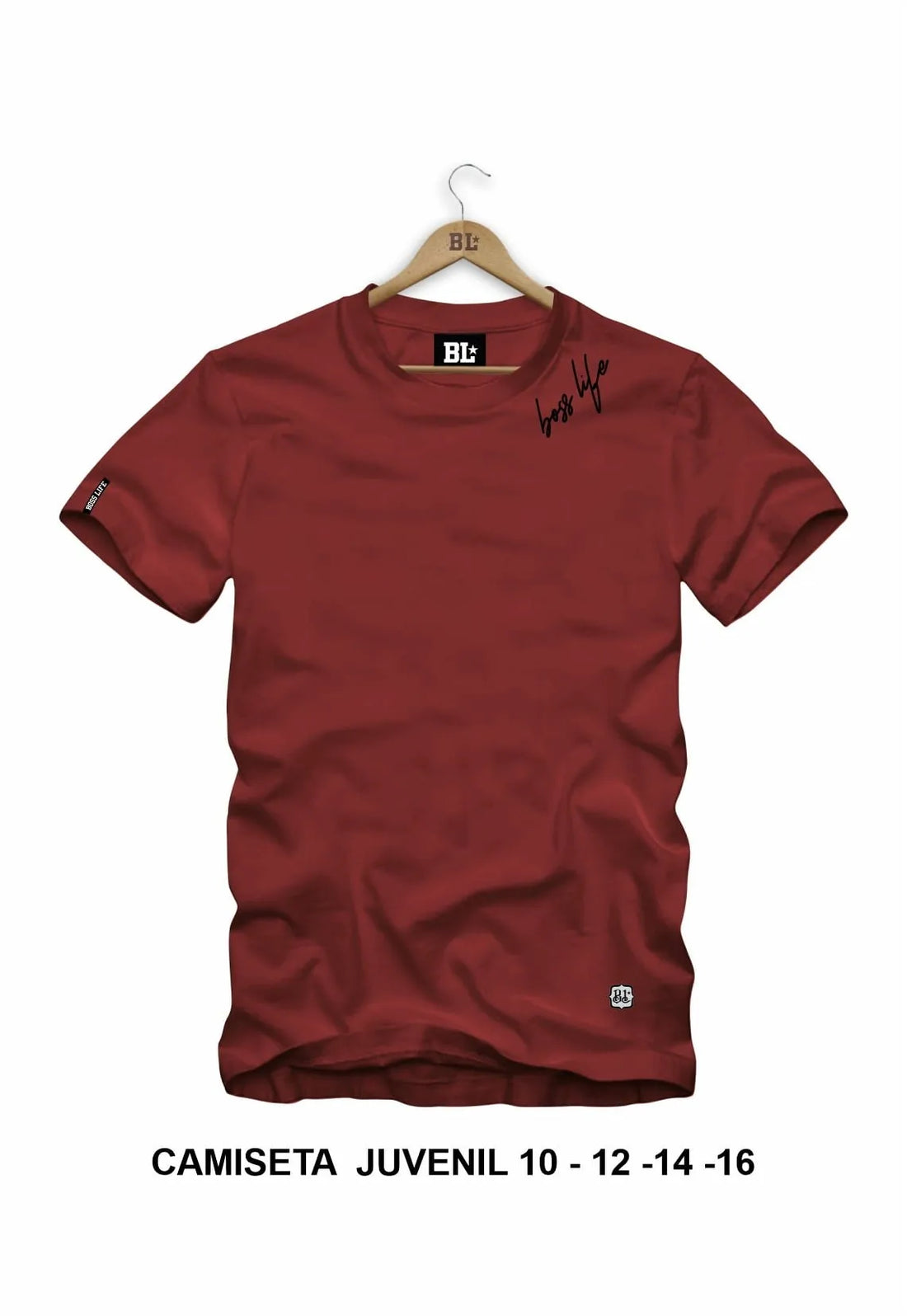 Camiseta Juvenil Lettering 17