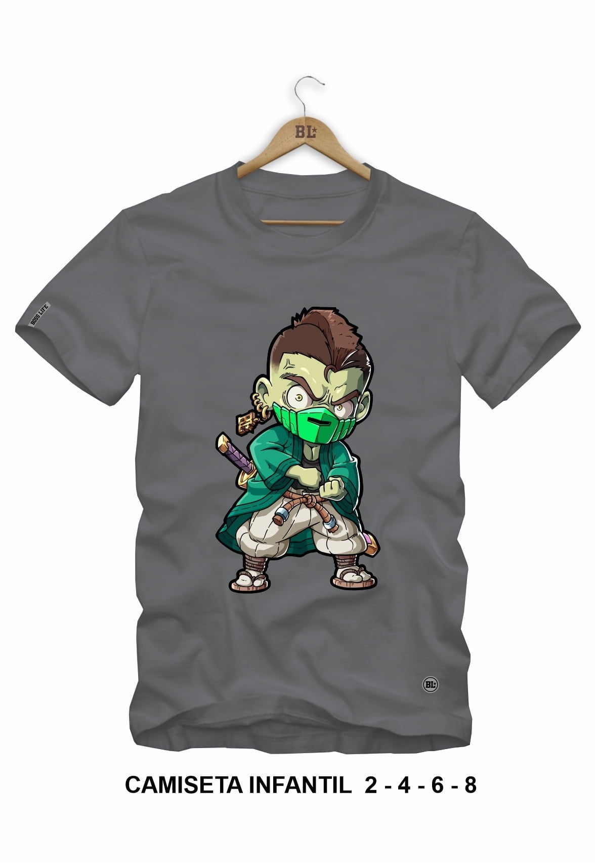 Camiseta Infantil Green Ninja 