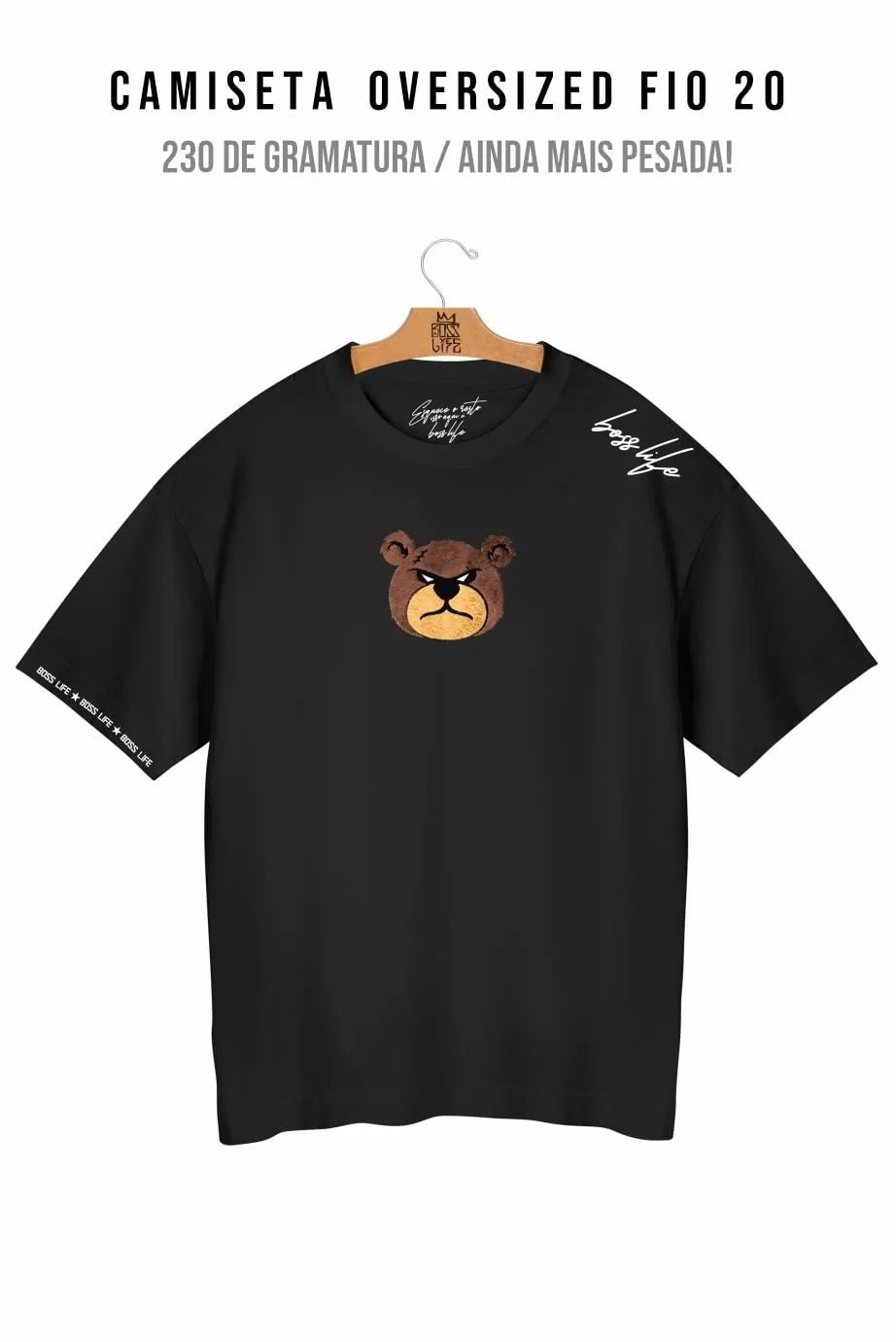 Camiseta Oversized Mini Scar