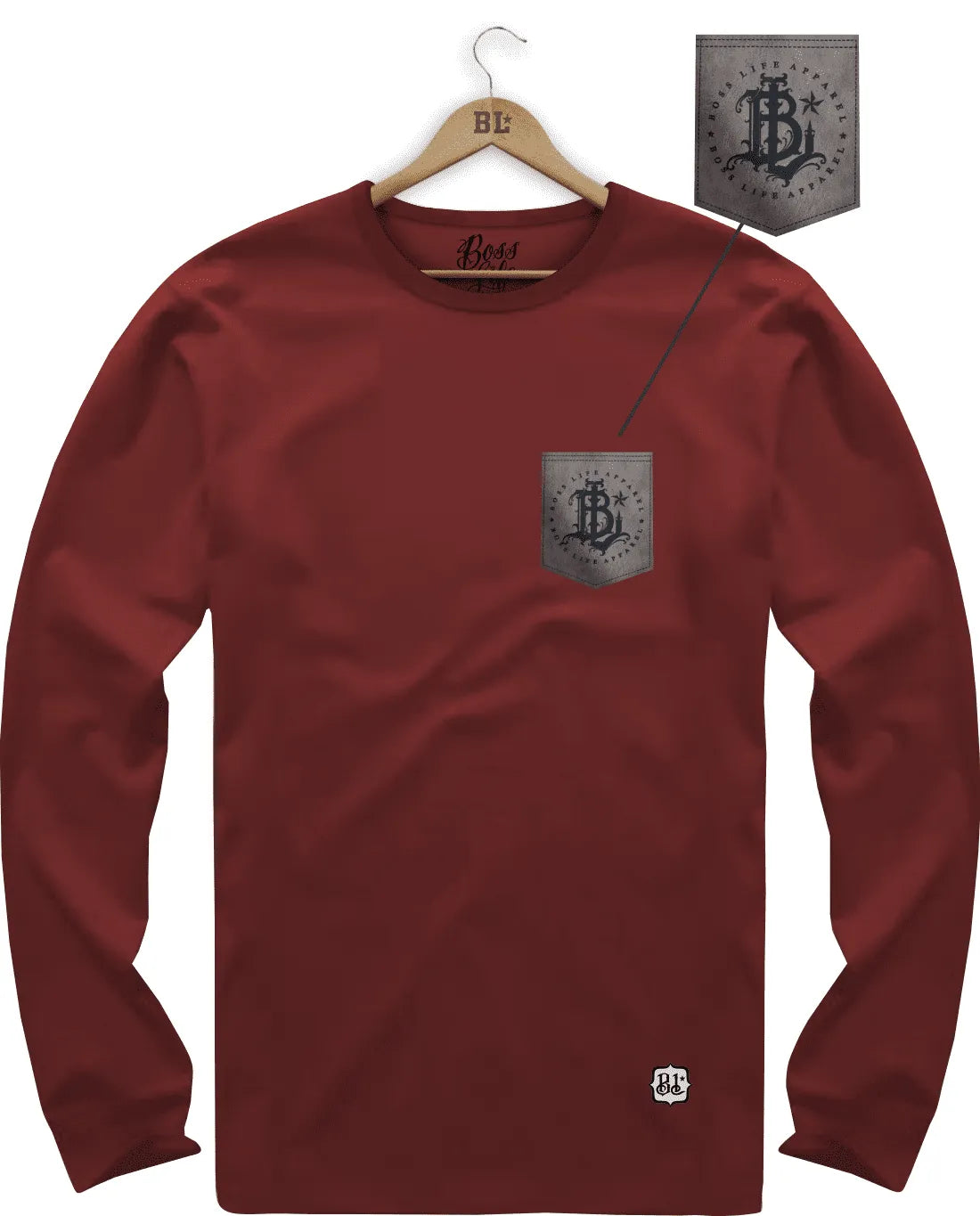 Camiseta Manga Longa Apparel Pocket