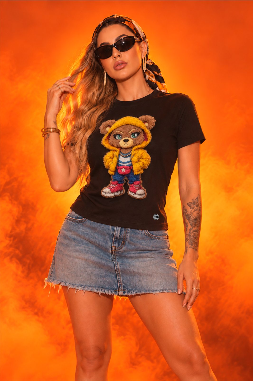 Camiseta Baby Look Bl Touch Street Girl