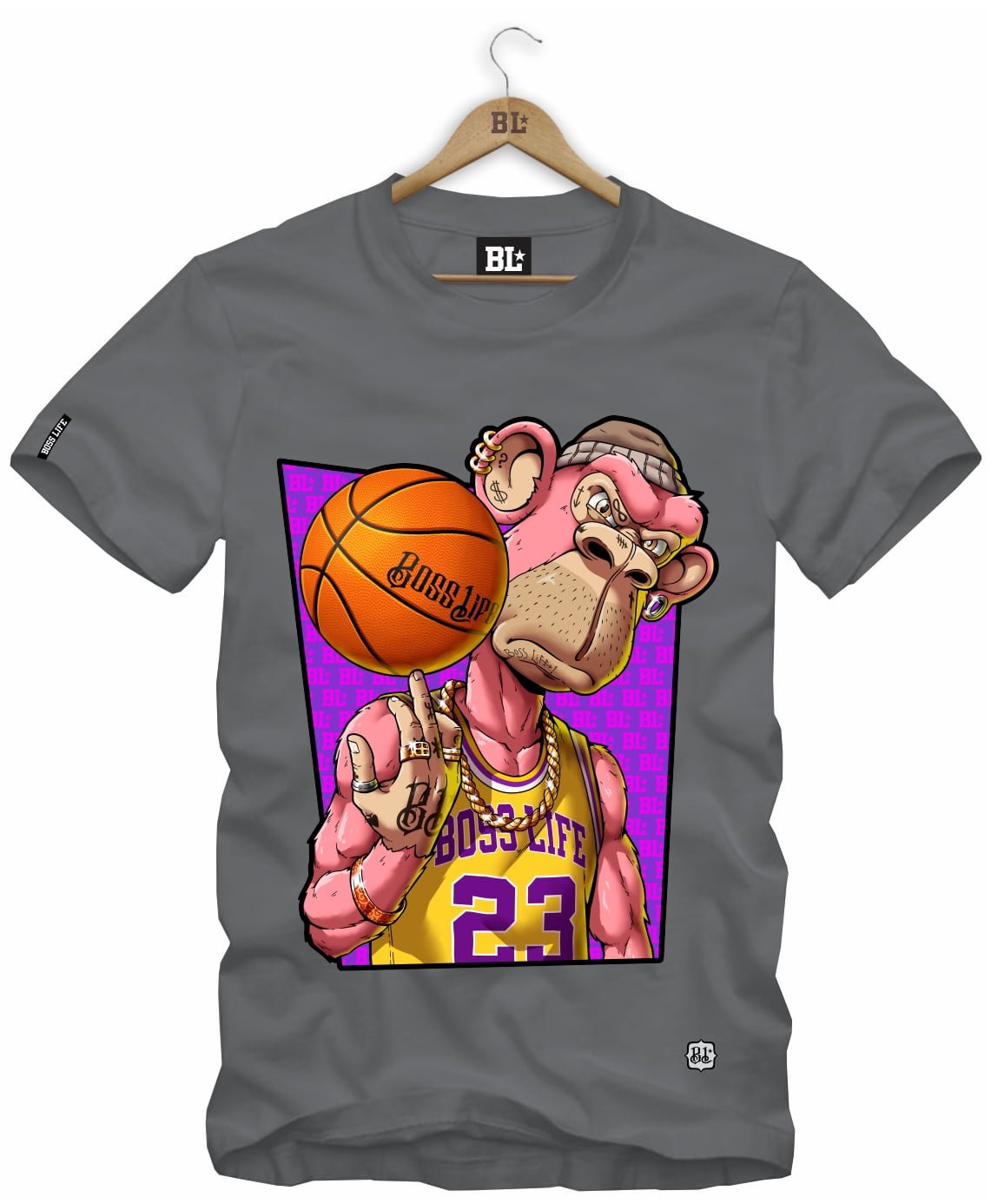 Camiseta Monkey Basket