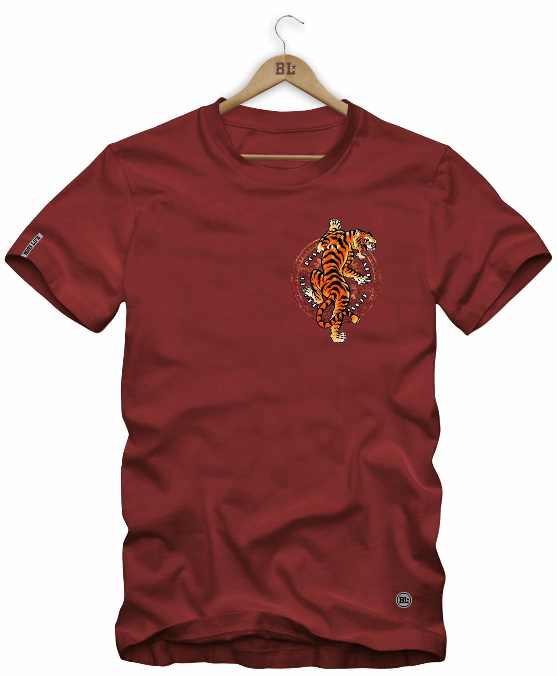 Camiseta Tigre Frente e Costas