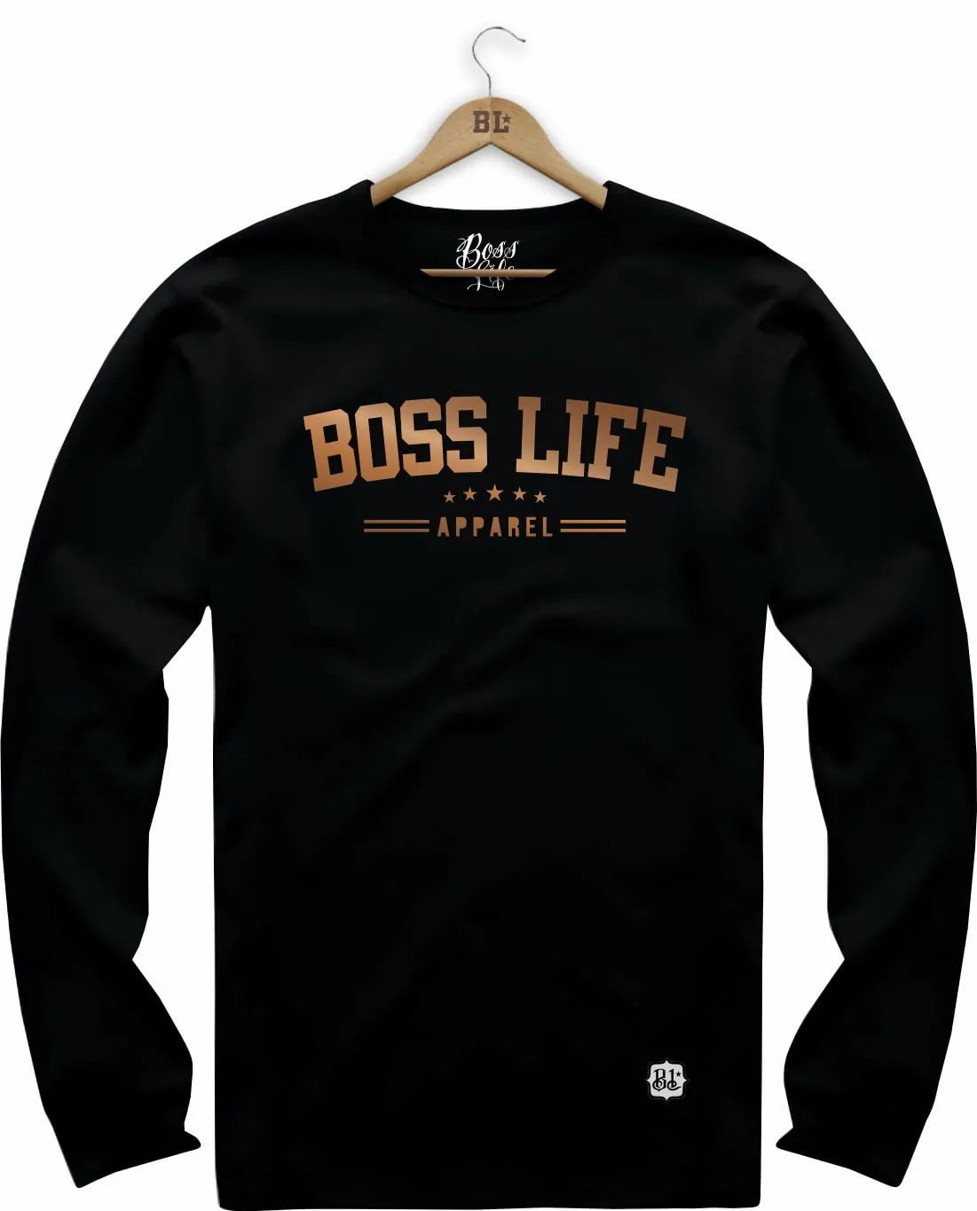 Camiseta Manga Longa BL Apparel Bronze