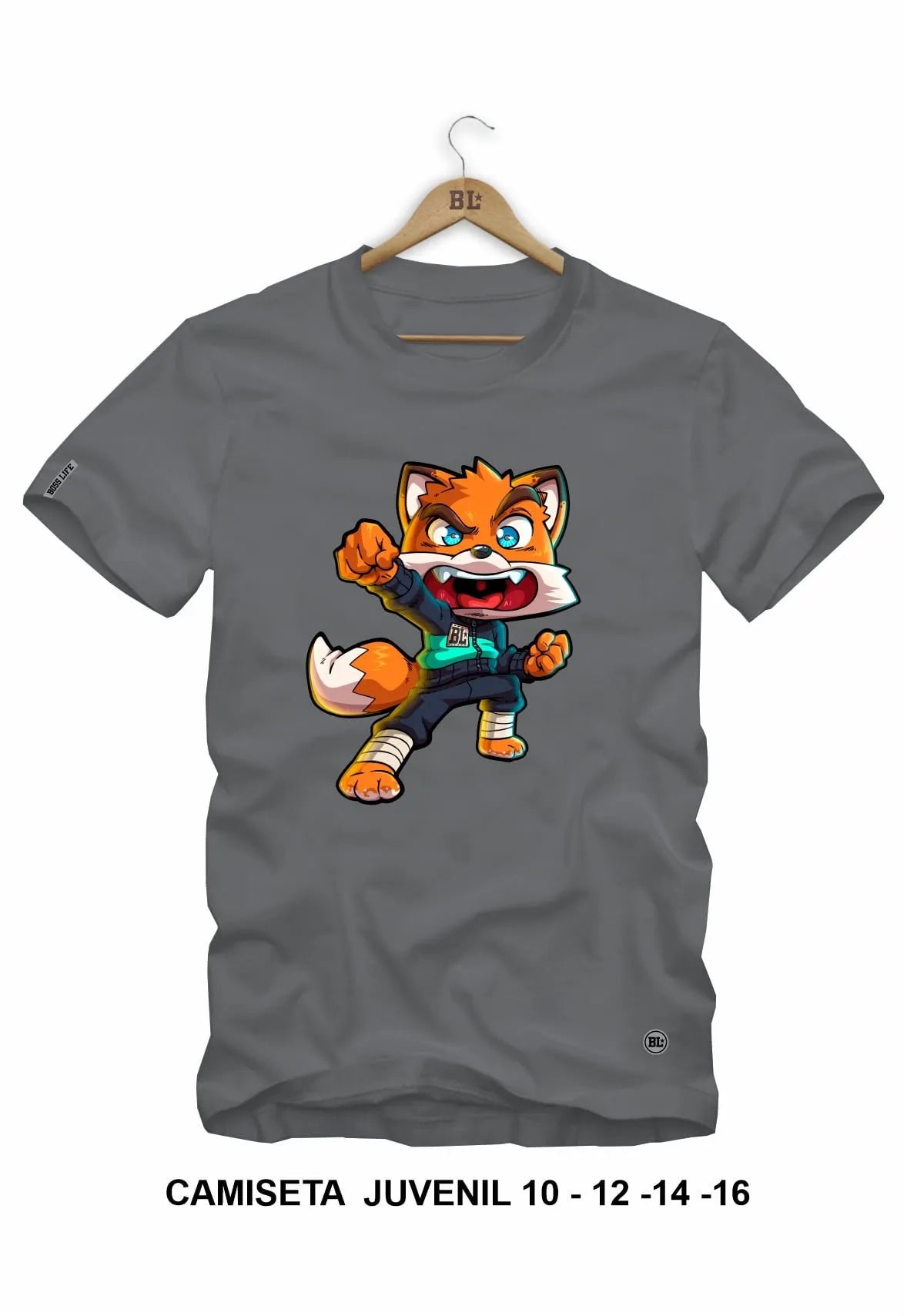 Camiseta Juvenil Shinobi Fox
