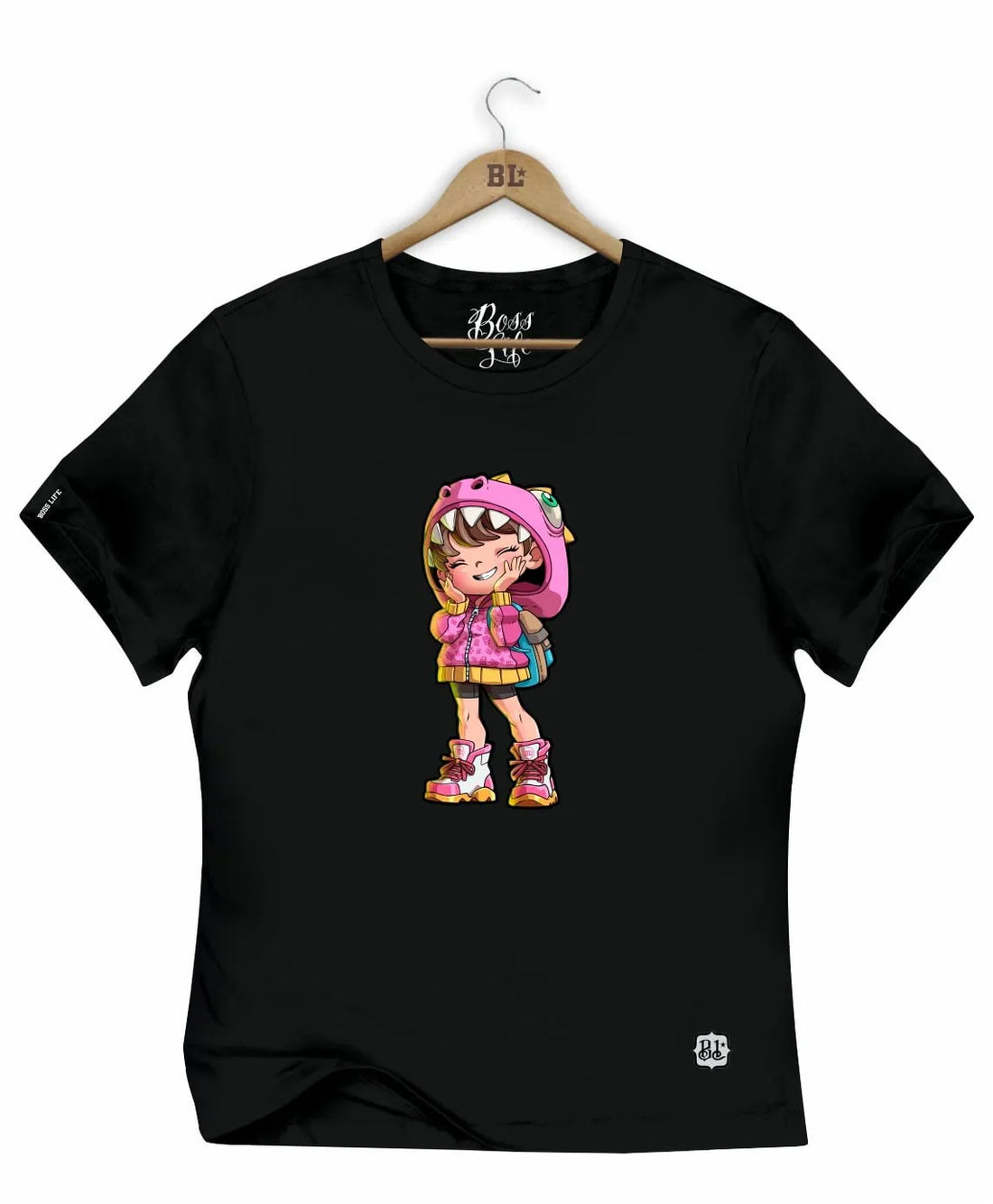 Camiseta Baby Look Chibi Girl