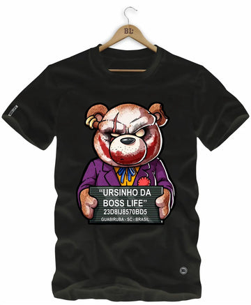 Camiseta Mugshot Bear - Estilo e Conforto da Boss Life