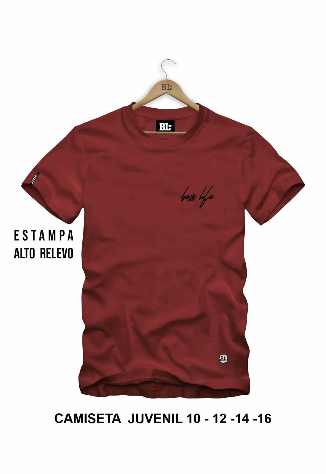 CAMISETA JUVENIL LETTERING 3